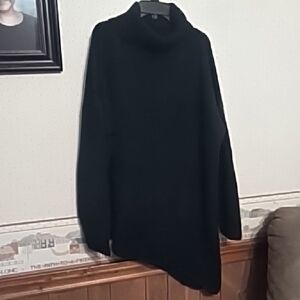 Dark Green Turtleneck Sweater